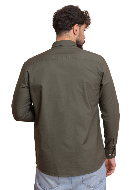Olive Oxford Shirt